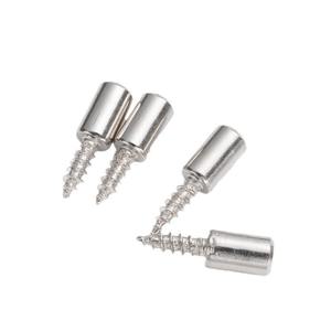 Clavos de Soporte Duraderos de Hierro Galvanizado para Estantes de Vidrio, Herrajes para Muebles, Soportes para Divisores de Gabinetes - Product Image 2
