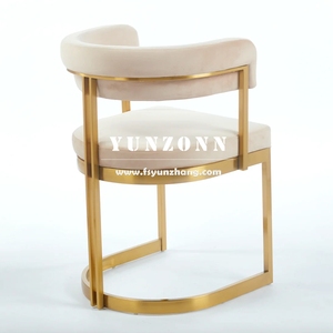 High Quality Modern Tufted <strong>Velvet</strong> Upholstered <strong>Dining</strong> <strong>Chair</strong> for <strong>Dining</strong> Room Furniture Hotel Use - Product Image 6