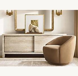 NOUVEAU Fauteuil de salon Japandi en tissu de haute qualité, fauteuil <span class=keywords><strong>blanc</strong></span> Lecco pour salon - Product Image 5