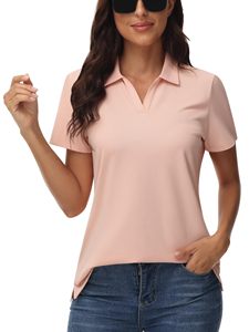 Polo à manches courtes personnalisé de haute qualité avec logo, polos personnalisés, polos de haute qualité pour femmes - Product Image 2