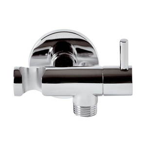 Supporto Minimalista per Doccia con Valvola di Arresto per Tubi Idraulici - Product Image 1