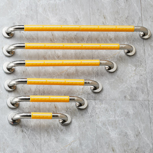 Barres d'appui de sécurité pour douche Shenghui en acier inoxydable antidérapantes pour personnes âgées et femmes enceintes, capacité de charge 150 kg - Product Image 1
