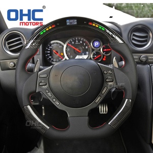 Setir Mobil R35 LED Serat Karbon untuk Nissan Gtr R35 R 35 370z <span class=keywords><strong>350z</strong></span> Sedan Coupe Knalpot Ohc Motors - Product Image 2