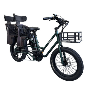 Ruihe K5 Commute Electric Cargo City Bike Bicicletas eléctricas de 20 pulgadas Ebike Bicicletas Fat Tire Cargo E Bike - Product Image 6
