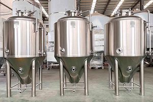 200L thiết bị sản xuất bia chất lượng cao làm bia với men, hoa bia và mạch nha - Product Image 5