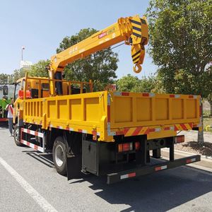 รถบรรทุกติดเครน Sinotruk 5 ตัน 170 แรงม้า บูม 4 ท่อน สำหรับติดตั้งป้ายโฆษณาและกู้ภัย - Product Image 4
