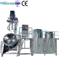 Machine à mélanger, émulsifier et homogénéiser les produits chimiques cosmétiques avec chauffage électrique à vapeur haute sécurité
