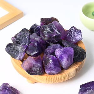 Vente en gros de pierres brutes d'améthyste pour la guérison et les diffuseurs d'huiles essentielles - Product Image 5