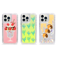Coque de téléphone portable à paillettes liquides et sable mouvant pour iPhone X Xr 11 12 13 14 15 Plus Pro Max