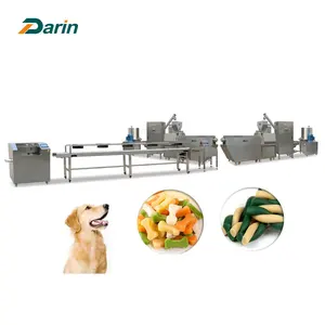 Chewing Dog Treats Jerky Making Equipment Cold Extruded Pet Chews Snacks Machine