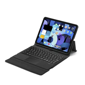 Leather touch Keyboard Case with Backlight Ultre Slim Wireless Backlit Keyboard for iPad 10.9 Inch