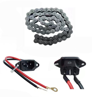 Accessoires de Tricycle 48V 750W Kits de moteur intermédiaire à engrenages pour Tricycle Quadricycle