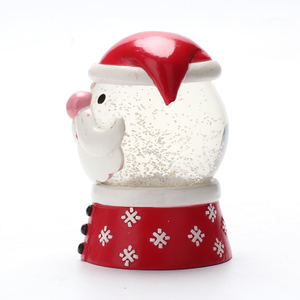 Globo di <span class=keywords><strong>Neve</strong></span> in Resina con Babbo Natale, Regalo Natalizio Artigianale, Souvenir Festivo, Decorazione da Tavolo con <span class=keywords><strong>Neve</strong></span> Scintillante - Product Image 2