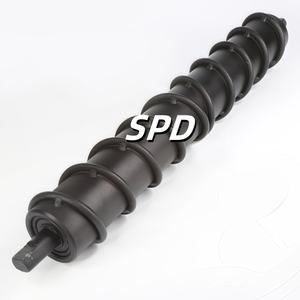 Spiral rulo kendinden hizalamalı sürtünme Trough bant konveyör rulo - Product Image 1