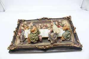 Catholique Religieux Dernier Dîner Statue Suspendus Nativité Ensemble En Gros Résine Décoration De La Maison Écologique Europe Xiamen Figurine - Product Image 4