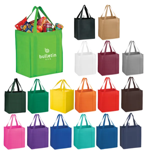 Sac de courses écologique et bio personnalisé, réutilisable, tissé, non tissé, laminé, recyclé, pliable – Conception gratuite - Product Image 2