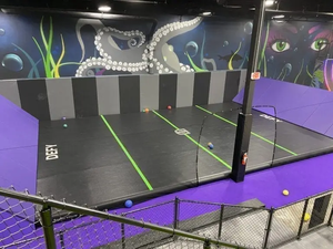 Terrain de basket-ball gonflable, tapis de sol en PVC, tapis de sport imperméable, antidérapant, portable pour l'entraînement en salle de sport - Product Image 4
