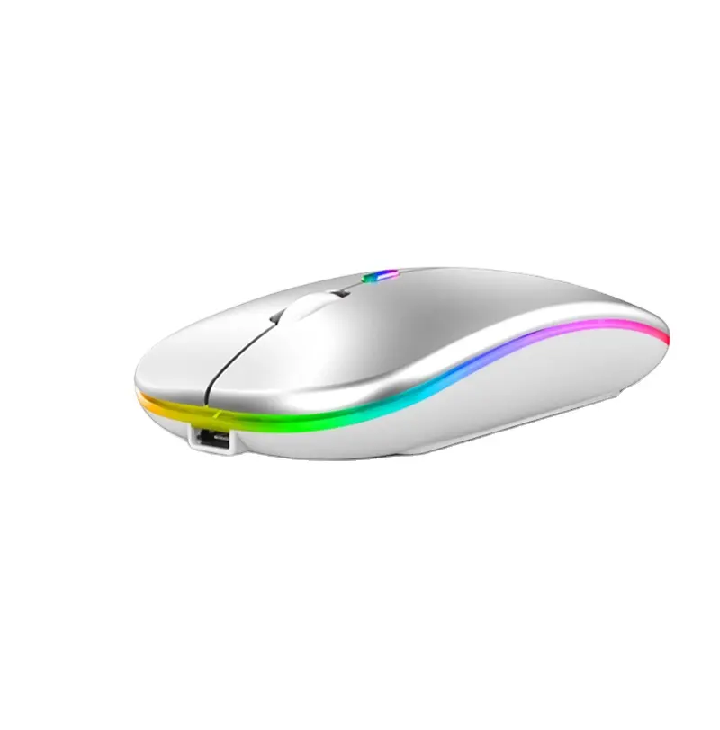 Newest Silent RGB Laptop Mouse Wireless Mouse Rechargeable Wireless Cheap Wireless Mouse
