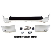 Accessoires de voiture YBJ, kit carrosserie, pare-chocs avant et arrière, becquet de protection pour Prado LC250 2014-2017, plastique