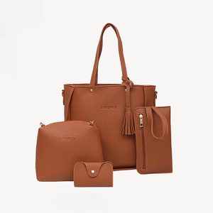 PU材质网购便宜手袋PU皮革便宜手袋在线女士 - Product Image 4