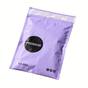 Private Design Recycled Poly Custom Color Waterproof Bio-degradable Disposable Mailers Custom Shipping Bags Clothing Shoes <b>Socks</b> - Product Image 1