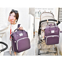 Sac à dos à couches de haute qualité sac à couches multifonction lit de bébé pliable berceau de voyage