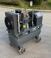 Compresseur d'air électrique à vis 7,5/11/15/22KW avec réservoir, sécheur et filtre – Compresseur d'air industriel portable