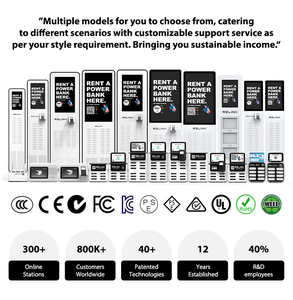 2025 xu hướng 8 khe cắm điện thoại di động cho thuê di động 8000mAh pin sạc trạm chia sẻ ngân hàng điện cho thuê máy bán hàng tự động - Product Image 6