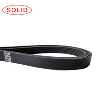 Courroie de ventilateur nervurée EPDM de qualité OEM, courroie de transmission en caoutchouc 3911568 8PK1435 pour l'automobile, les industries agricoles et de la construction