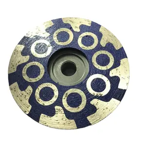 Diametro di 4 pollici o 100 millimetri Riempito di Resina Diamante Grinding Cup Wheel Per La Lucidatura di Granito di Pietra di Marmo - Product Image 1