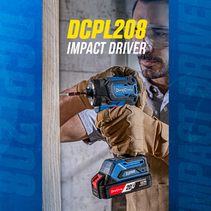 DongCheng 20V Impact Driver martello trapano completo Cordless Set Set cassetta degli attrezzi - Product Image 5