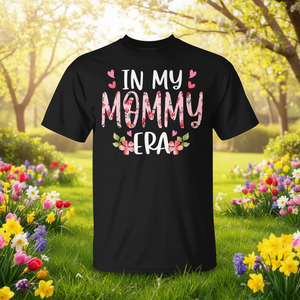 Camiseta floral para mujer del Día de la Madre de In My Mommy Era - Product Image 3