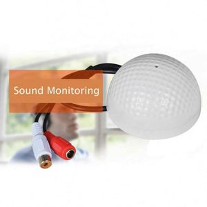 Microphone de ramassage audio de moniteur de son pour caméras IP de caméra de sécurité de vidéosurveillance CCTV - Product Image 5