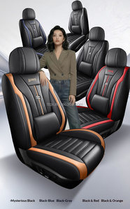 Housses de siège de voiture universelles toutes saisons adaptées à Mitsubishi Lancer <span class=keywords><strong>Outlander</strong></span> ASX Triton, accessoires de protection intérieure - Product Image 5