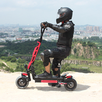 Pneu moteur 10 pouces 2 roues rapide coup de pied pliable adultes E Scooters électriques