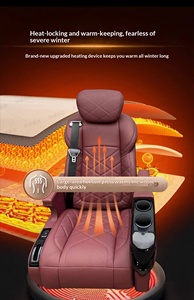 Convient pour la mise à niveau et la modification des sièges d'aviation dans les SUV et les véhicules tout-terrain, tels que les sièges électriques de deuxième rangée de la BMW X7. - Product Image 4