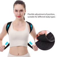 Correcteur de posture ergonomique personnalisé, portable, pour femmes, ceinture de correction de posture pour étirer le dos