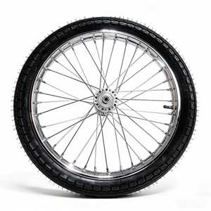 Rueda de Bicicleta de 20 Pulgadas con Llanta Exterior de Poliuretano, Buje de Hierro y Rodamientos de Bolas, Nueva Rueda de Carro a Precio de Fábrica - Product Image 2