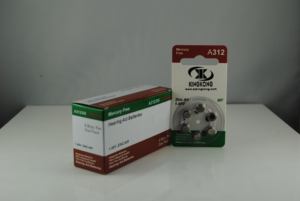 1.4V A312 PR41 170mAh 아연 공기 보청기 배터리 - Product Image 2