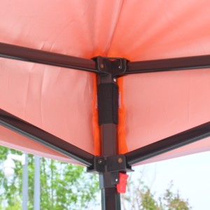 Carpa Plegable Hexagonal de 3x3 Metros con Estructura Resistente, Techo de Lona, Alambre de Acero Suave, Protección Solar para Patio, Personalizable con Logotipo - Product Image 4
