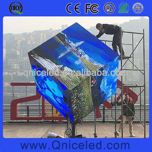 Impermeable P2.5 P3 P4 P5 al aire libre LED Video Cube Display Screen HD 3D Led Magic Cube Sign Square Creative Rubiks LED Cube Display - Product Image 6