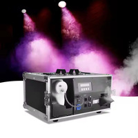Machine à brouillard silencieuse professionnelle 1200W à base d'eau DMX512 pour éclairage de scène à distance pour DJ et bars