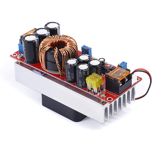 DC-DC 1500W 30A Voltage Step Up Boost Converter CC <strong>CV</strong> Power Supply Module Step Up Constant Current Module 10-60V to 12-97V Fan - Product Image 2