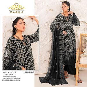 ชุดสูทปากีสถานสำหรับผู้หญิงชุดสูทสำหรับงานแต่งในโอกาสพิเศษงานปักลาย - Product Image 4