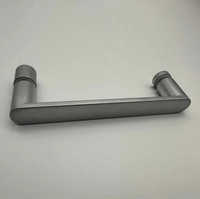 Poignée de porte en verre de douche personnalisable Hydrorelax avec alliage de zinc et finitions multiples pour salles de douche