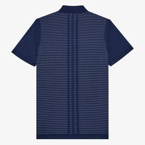 Camisa de golf elástica de cuatro direcciones de alta calidad de lujo OEM para hombre, ropa de golf personalizada con logotipo impreso personalizado - Product Image 5