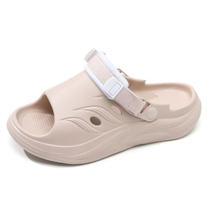 Sandalias de Verano para Hombre, para Exteriores, con Suela Gruesa Antideslizante, Transpirables, de Una Sola Tira, Sensación de Caminar sobre Nubes, Resistentes al Desgaste, para la Playa - Product Image 5