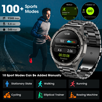 DK68 Nouvelle montre connectée Pro GPS pour le sport, avec boussole, NFC, étanche IP68, appels Bluetooth, pour hommes et femmes