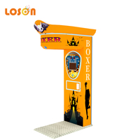 Machine de jeu d'arcade de boxe dynamique à monnayeur, type sac de frappe géant, pour parc d'attractions, avec jeu de frappe de balles de rue