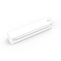 Mini imprimante thermique sans encre compatible avec Android, iOS et ordinateur portable, A4, imprimante mobile portable de voyage pour la maison